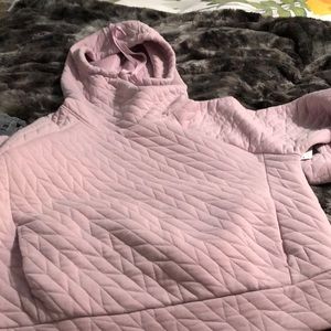 Gap Fit lavender quilted hoodie